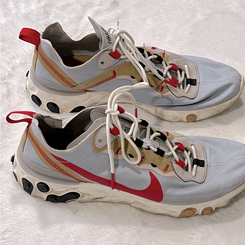 Nike React Element 55 sneaker, men’s size 9
